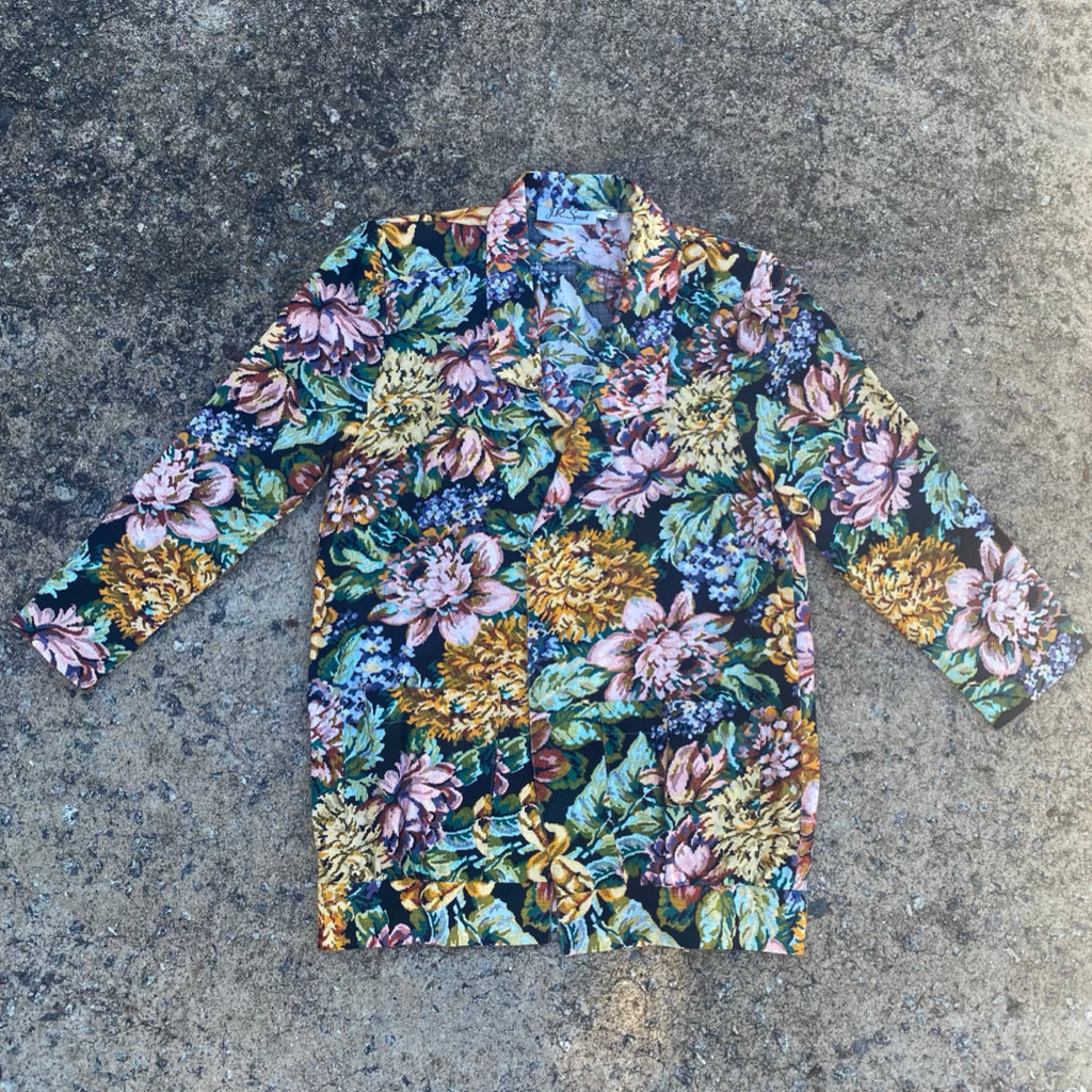 1980/90s Floral Tapestry Blazer