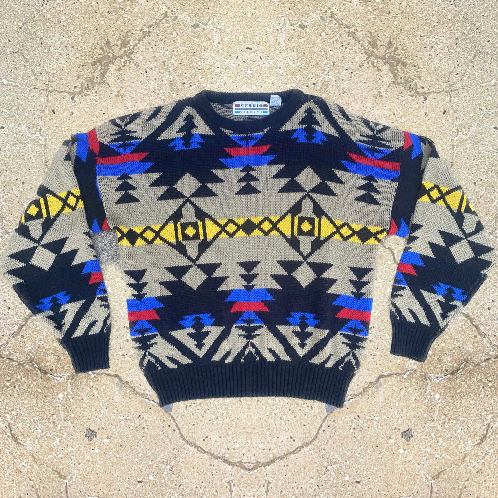 1980s/90s Après-ski Knit Sweater