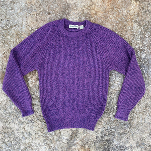 1990s Purple Knit Sweater