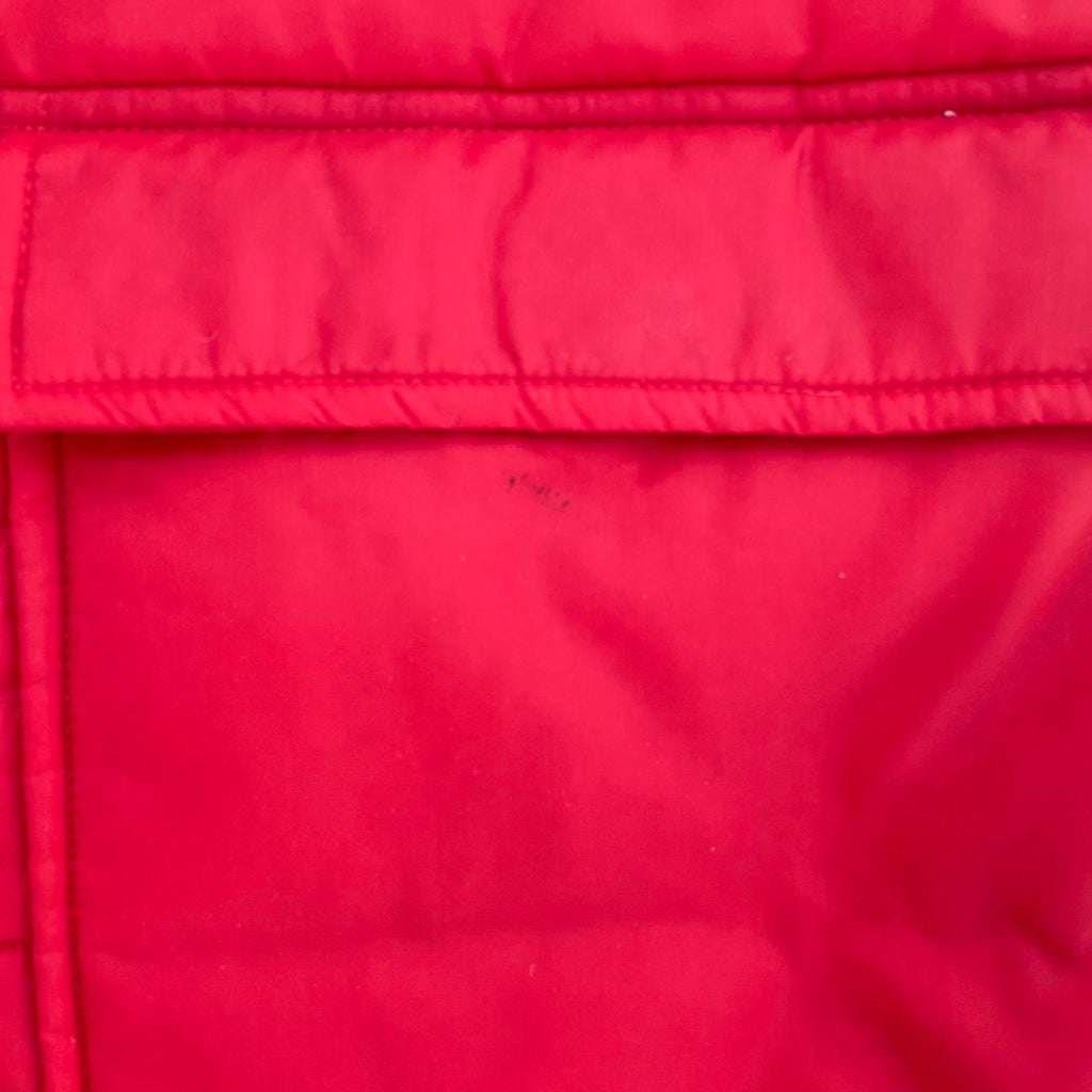 1980s Timeless Red Puffer Vest