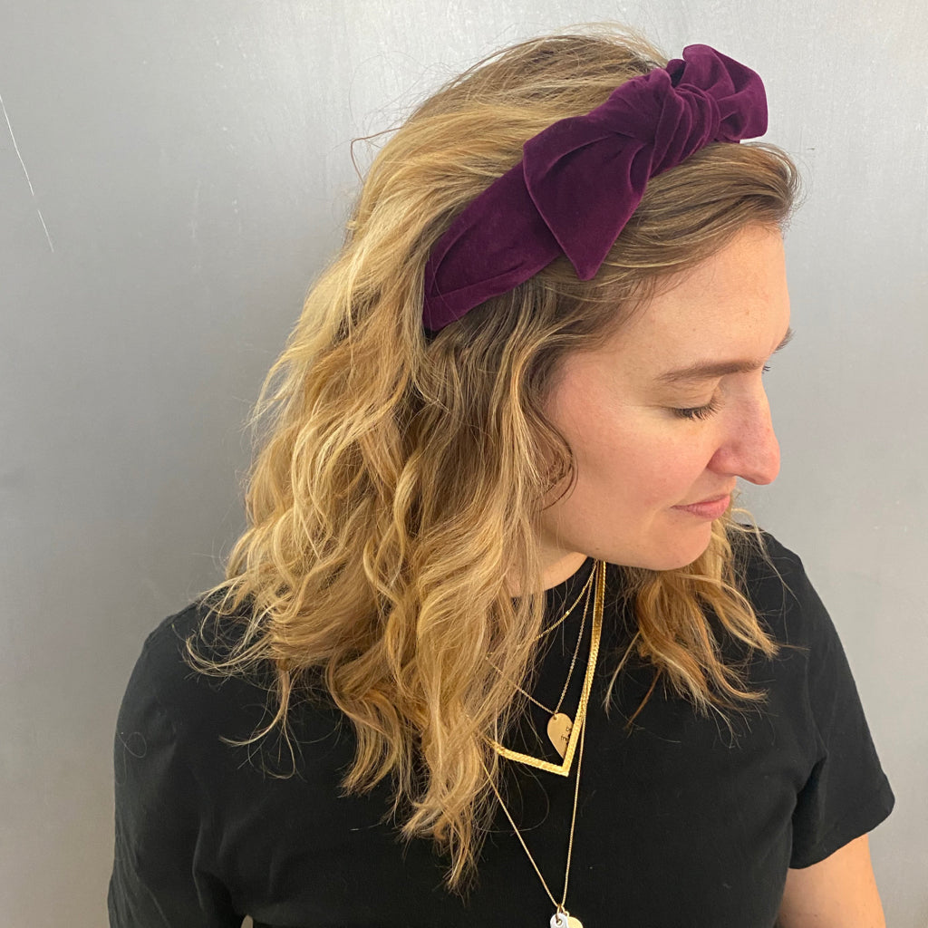 Velvet Accent Headband