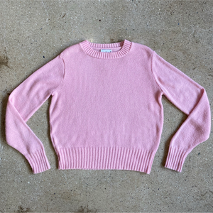 1980s Baby Pink Sweater