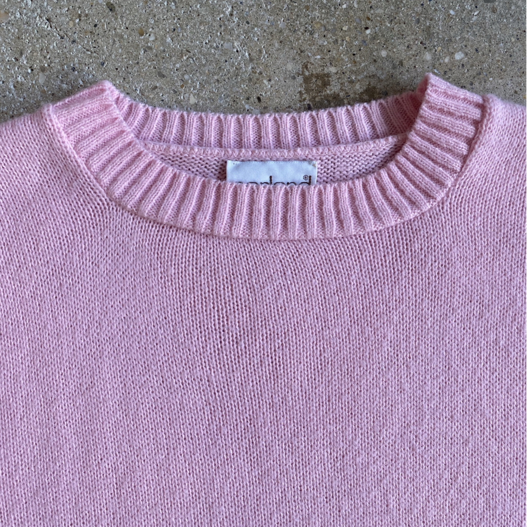 1980s Baby Pink Sweater